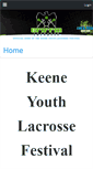 Mobile Screenshot of keenelacrosse.com